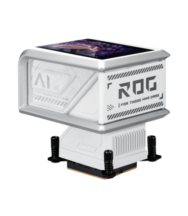 SISTEMA DE REFRIGERACION LIQUIDA ASUS PARA CPU ROG RYUO IV 360 ARGB WHITE EDITION,PANTALLA AMOLED
