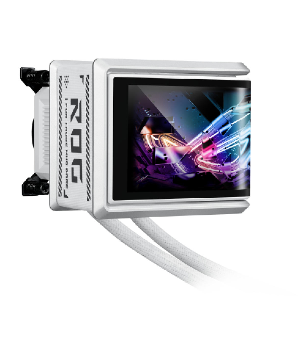 SISTEMA DE REFRIGERACION LIQUIDA ASUS PARA CPU ROG RYUO IV 360 ARGB WHITE EDITION,PANTALLA AMOLED