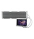 SISTEMA DE REFRIGERACION LIQUIDA ASUS PARA CPU ROG RYUO IV 360 ARGB WHITE EDITION,PANTALLA AMOLED