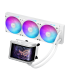 SISTEMA DE REFRIGERACION LIQUIDA ASUS PARA CPU ROG RYUO IV 360 ARGB WHITE EDITION,PANTALLA AMOLED
