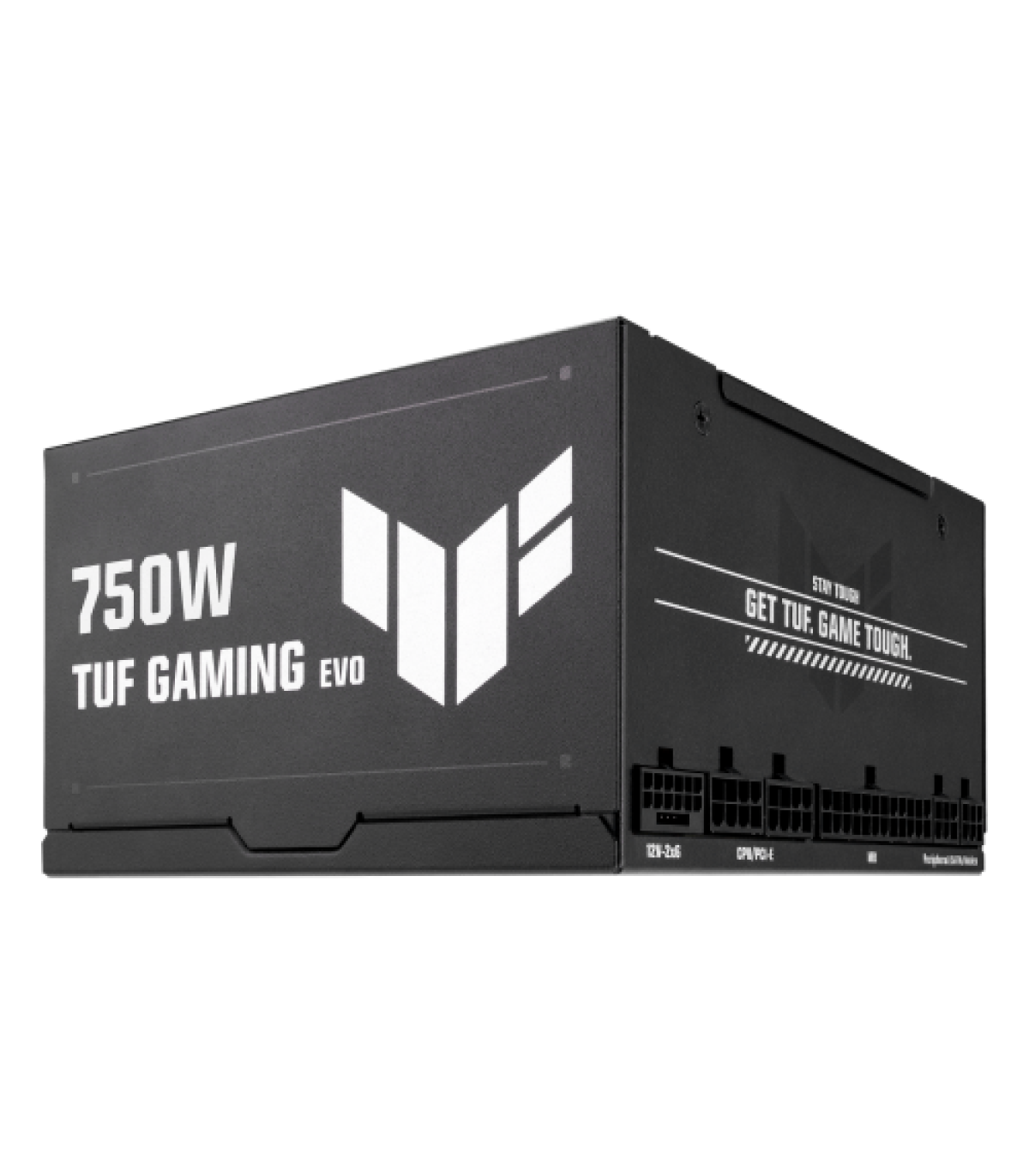 FUENTE ALIMENTACION ASUS TUF-GAMING-750G-EVO,750W, 80+ GOLD, ATX 3.0 COMPATIBLE, MILITARY-GRADE COMPONENTS, DUAL BALL BEARING..