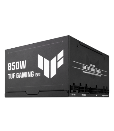 FUENTE ALIMENTACION ASUS TUF-GAMING-850G-EVO,850W, 80+ GOLD, ATX 3.0 COMPATIBLE, MILITARY-GRADE COMPONENTS, DUAL BALL BEARING..