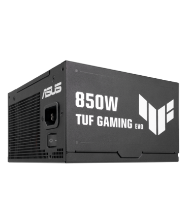 FUENTE ALIMENTACION ASUS TUF-GAMING-850G-EVO,850W, 80+ GOLD, ATX 3.0 COMPATIBLE, MILITARY-GRADE COMPONENTS, DUAL BALL BEARING..