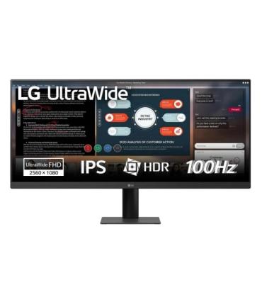 LG Ultrawide Monitor 29" LCD IPS WFHD 100Hz HDR FreeSync - 21:9 - HDMI, Displayport - VESA 100x100 - Color Negro