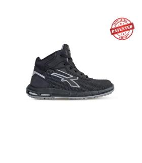 Upower Velar Plus S ESD Zapato Alto de Seguridad - Talla 35 - Puntera AirToe Aluminium, Antipinchazos, Alta Resistencia a la Abr