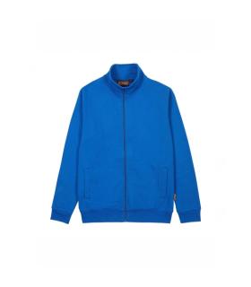 Upower Sotra Sudadera de Trabajo sin Capucha - Talla L - Cremallera, Polialgodon Perchado, Diseño Ergonomico, Puños y Dobladillo