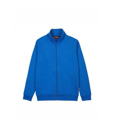 Upower Sotra Sudadera de Trabajo sin Capucha - Talla L - Cremallera, Polialgodon Perchado, Diseño Ergonomico, Puños y Dobladillo