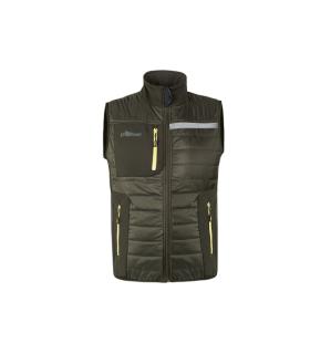 Upower Wall Chaleco de Trabajo con Relleno en Grafeno - Talla L - Termorregulacion Avanzada, Repelente al Agua, Propiedades Bact