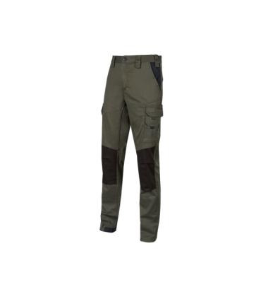 Upower Majo Pantalon de Trabajo - Talla XL - Algodon Elastico, Diseño Slim-Fit, Multiples Bolsillos, Proteccion Lumbar, Detalles