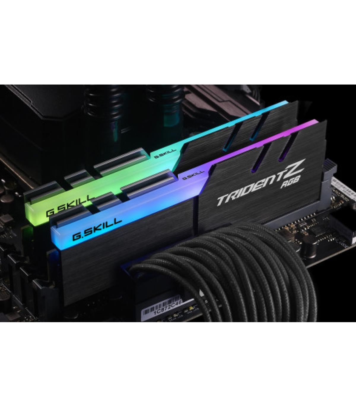 G.Skill Trident Z RGB F4-3200C16D-16GTZR módulo de memoria 16 GB 2 x 8 GB DDR4 288-pin DIMM