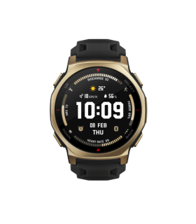 Amazfit T-rex 3 Pro 3,35 cm (1.32") AMOLED 44 mm Digital 466 x 466 Pixeles Pantalla táctil Oro Wifi GPS (satélite