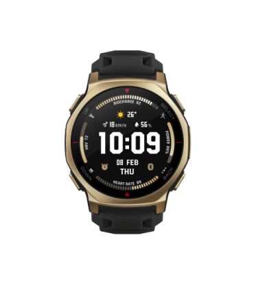 Amazfit T-rex 3 Pro 3,35 cm (1.32") AMOLED 44 mm Digital 466 x 466 Pixeles Pantalla táctil Oro Wifi GPS (satélite