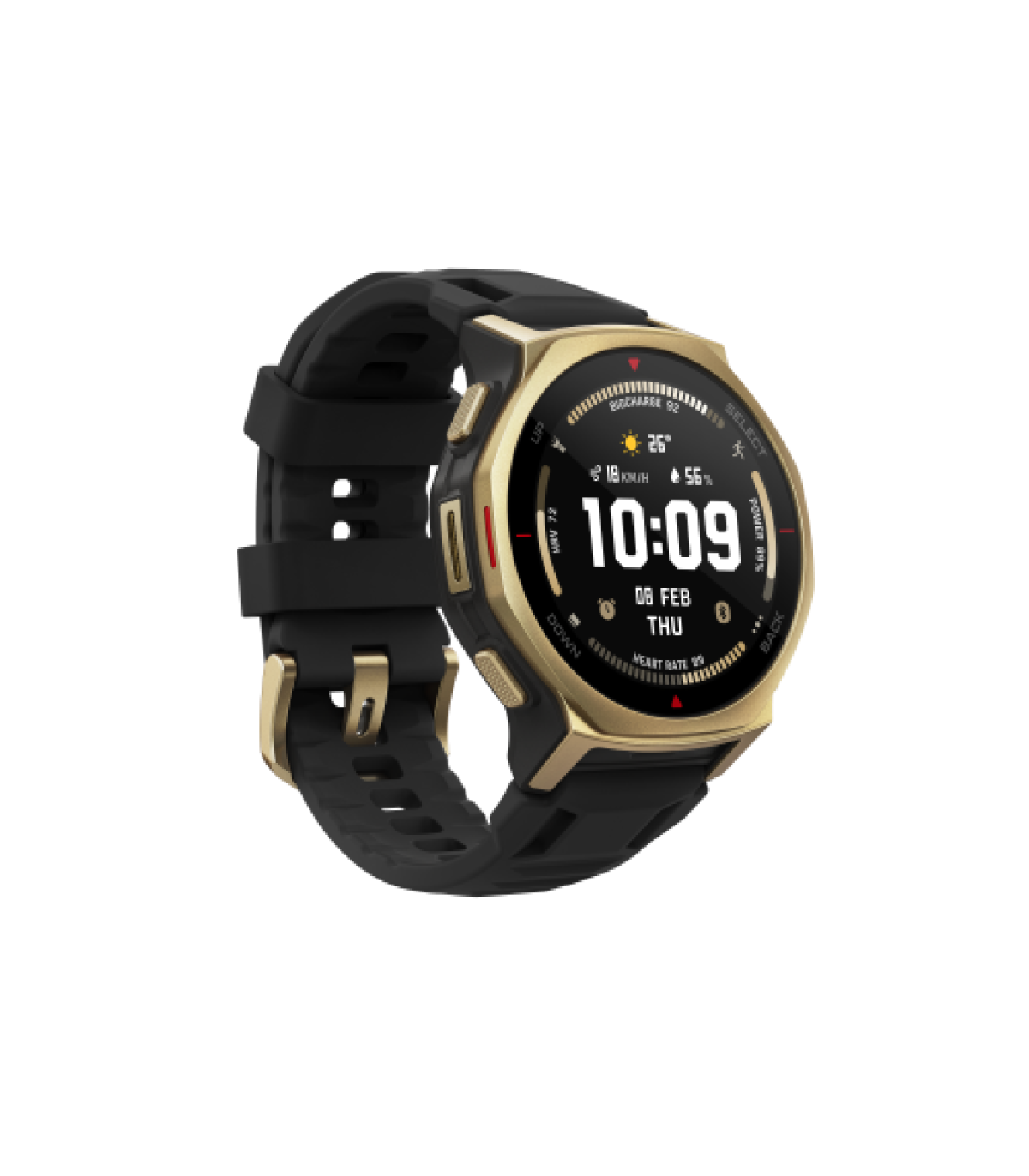 Amazfit T-rex 3 Pro 3,35 cm (1.32") AMOLED 44 mm Digital 466 x 466 Pixeles Pantalla táctil Oro Wifi GPS (satélite