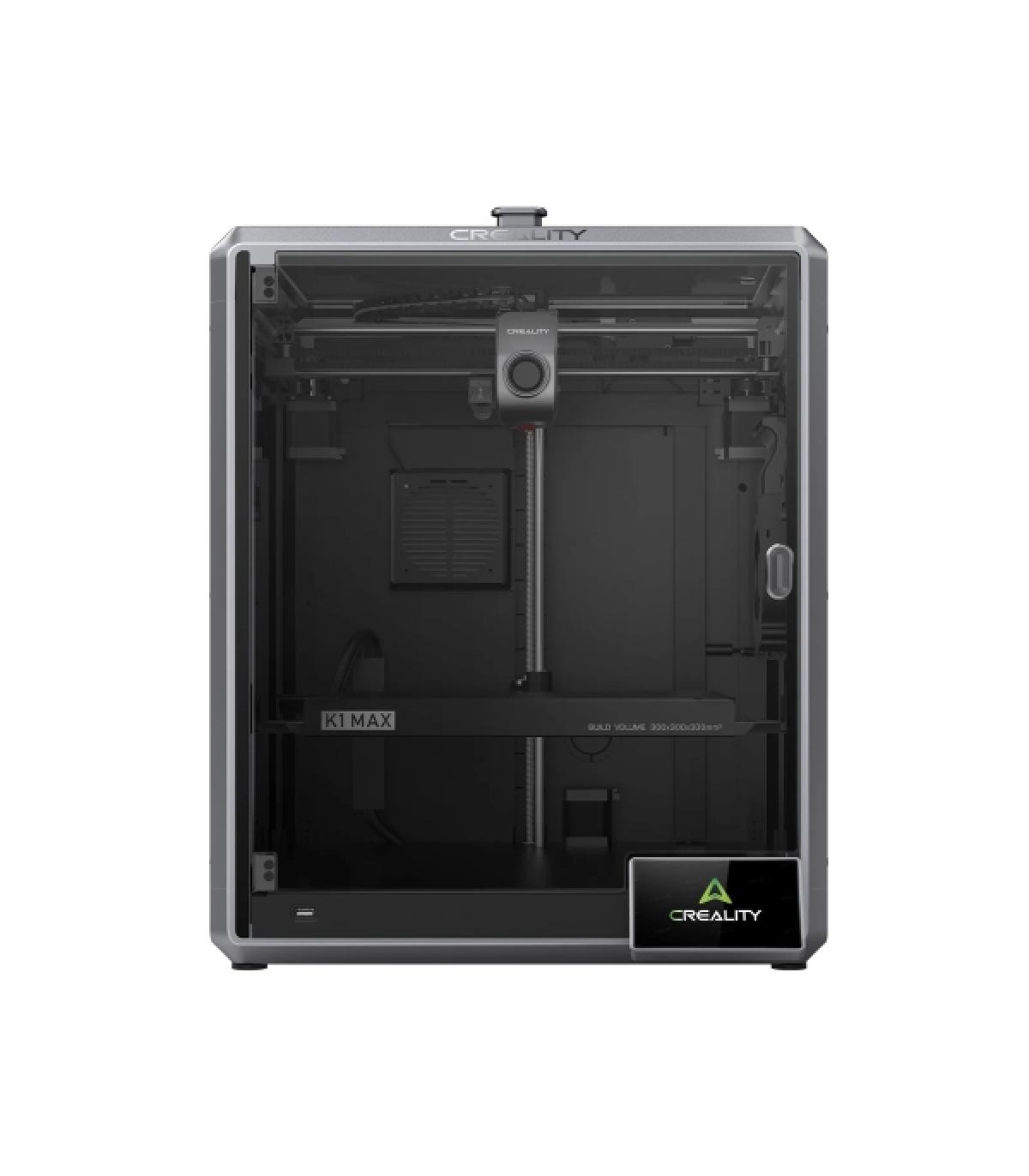 Creality K1 MAX Impresora 3D Cerrada - Volumen 30x30x30cm - Impresion de Alta Velocidad de 600mm/s - Lidar y Camara Inteligente.