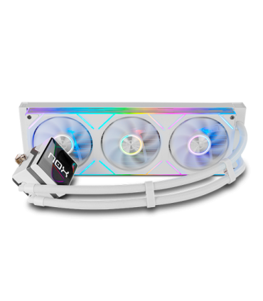 NOX Hummer M-360 LCD|Kit RL Magnético ARGB Blanco