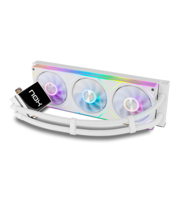 NOX Hummer M-360 LCD|Kit RL Magnético ARGB Blanco