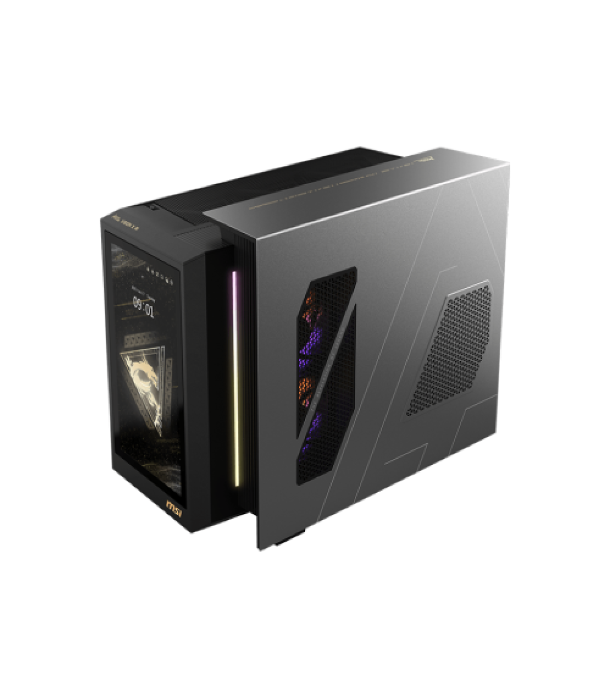 MSI MEG Vision X AI 2NVZ9-003EU Intel Core Ultra 9 285K 64 GB DDR5-SDRAM 2 TB SSD NVIDIA GeForce RTX 5090 Windows 11 Home Escrit