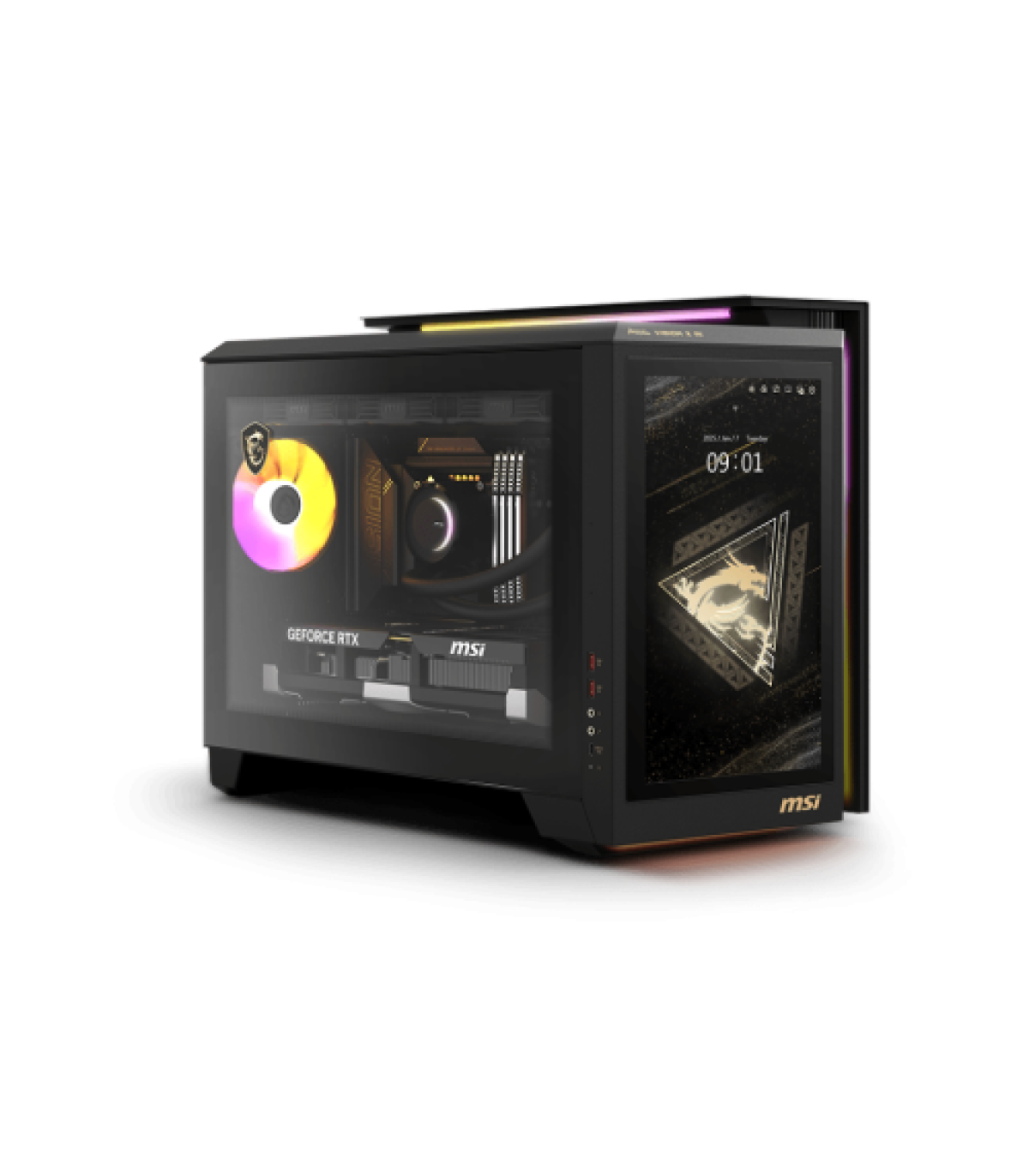 MSI MEG Vision X AI 2NVZ9-003EU Intel Core Ultra 9 285K 64 GB DDR5-SDRAM 2 TB SSD NVIDIA GeForce RTX 5090 Windows 11 Home Escrit