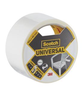 Scotch Universal Cinta Adhesiva Americana 48mm x 10m - Color Blanco