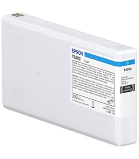 Epson T55W2 Cyan Cartucho de Tinta Original - C13T55W200