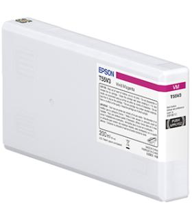 Epson T55W3 Magenta Vivido Cartucho de Tinta Original - C13T55W300