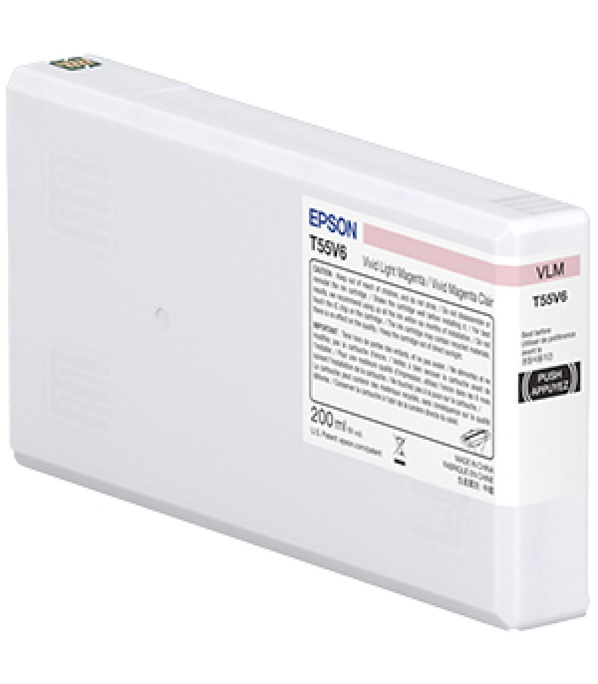 Epson T55W6 Vivid Light Magenta Cartucho de Tinta Original - C13T55W600