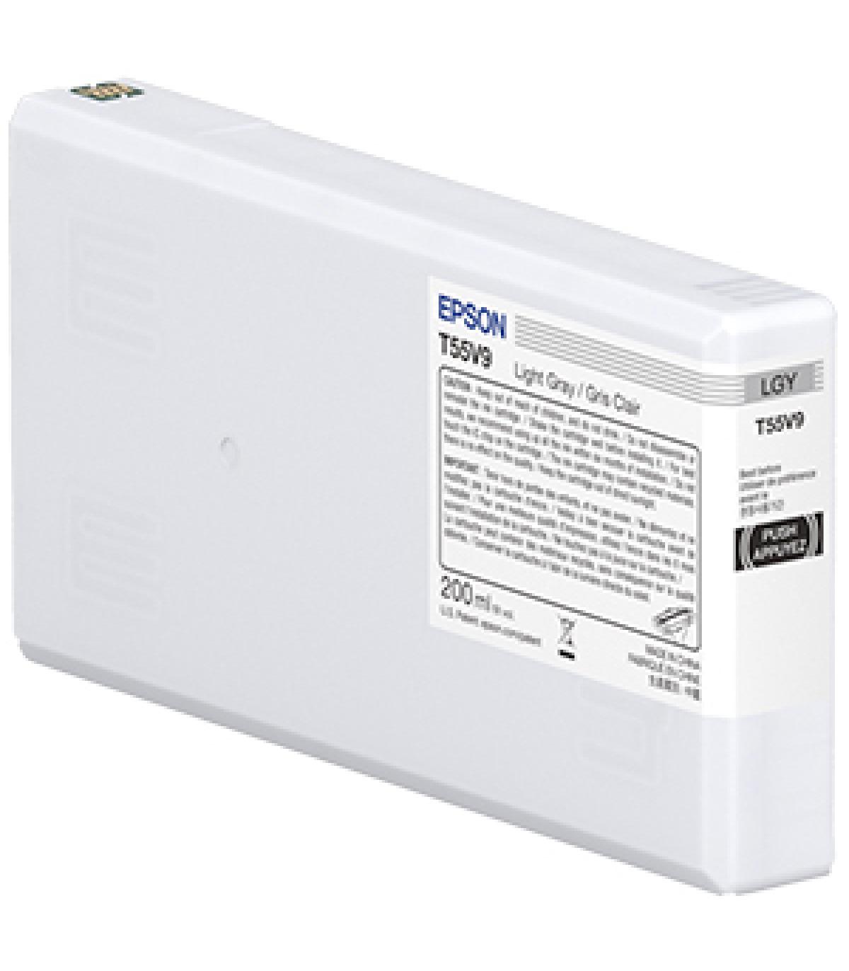 Epson T55W9 Gris Light Cartucho de Tinta Original - C13T55W900
