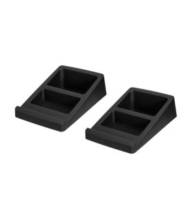 Aisens Pack Soporte Universal de Mesa para Altavoces - Carga Max. 10Kg - Color Negro