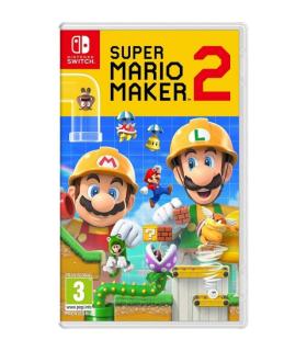 Nintendo Videojuego Super Mario Maker 2 para Consola Nintendo Switch - Genero Plataformas/Editor de Niveles/Multijugador - PEGI.