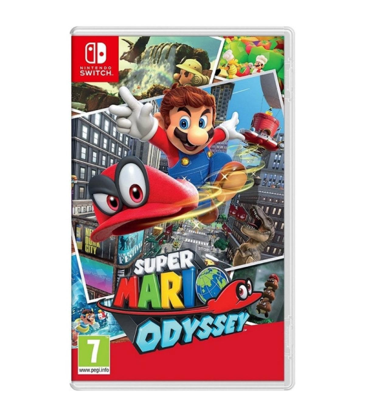 Nintendo Videojuego Super Mario Odyssey para Consola Nintendo Switch - Genero Aventura/Plataformas - PEGI 7