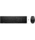 HP 655 Combo Teclado y Raton Inalambricos 2.4GHz - 24 Teclas Programables Raton Optico Multi‑Superficie 4000 DPI - Teclas Silenc