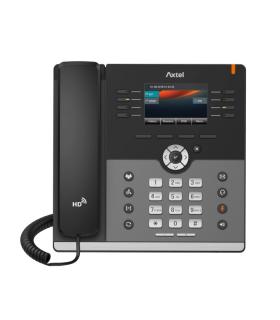 Axtel AX-500W Telefono Fijo IP - WiFI y Bluetooth - Hasta 12 Cuentas SIP - Gigabit - PoE - Color Negro