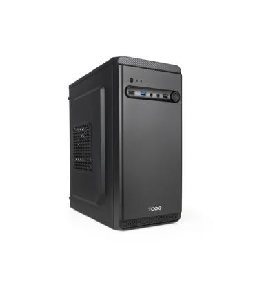 Tooq Dodeka Ultra Caja Torre MicroATX - Tamaño Disco Soportado 3.5", 2.5" - USB-A 2.0, USB-A 3.0, USB-C y Audio - Fuente de Alim