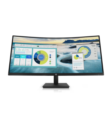 HP Monitor curvo P34hc G4 WQHD USB-C