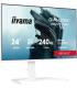 iiyama G-MASTER GB2471HSU-W1 pantalla para PC 60,5 cm (23.8") 1920 x 1080 Pixeles Blanco