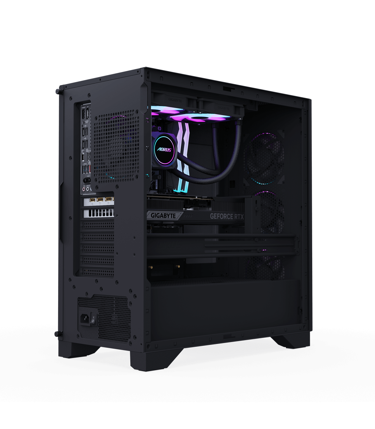 GIGABYTE CPU AORUS PRIME 5 AP5A7N8-5103,AMD R7 9800X3D0,32GB RGB UDIMM,SSD 2TB,PSU850W,RTX5080/16GB,W11 HOME