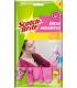 Scotch-Brite Ultra-Sensitive Guantes Multiuso - Talla S - Perfumados - Color Rosa