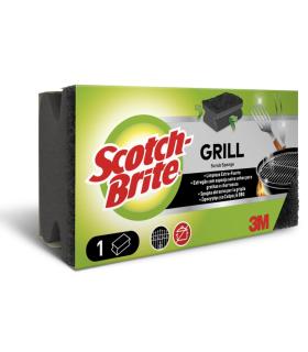 Scotch-Brite Estropajo para Parrillas - Proteccion para los Dedos - Color Negro