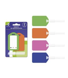 Bismark Pack con 2 Tarjetas Identificativas - 4 Colores Aleatorios