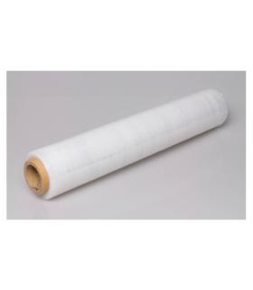 Fabrisa Bobina de Film Extensible con Mandril 23 Micras - Ancho 50cm, Largo 115m- 2kg de Peso - Gran Resistencia - Transparente.