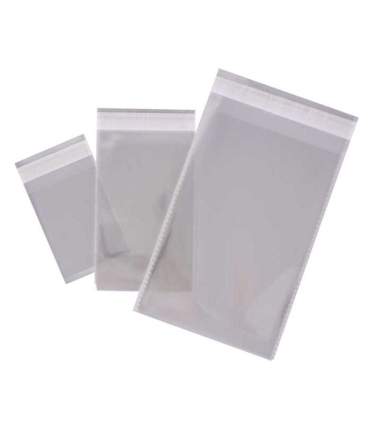 Apli Pack de 100 Bolsas Polipropileno Transparente 250x330mm con Cierre Adhesivo - Galga 120 - Alta Resistencia y Flexibilidad..