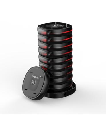 Approx Customer Caller Avisador de Clientes - Base de Carga - 10 Unidades - 400m Alcance - Color Negro