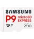 Samsung P9 Tarjeta Micro SDXC Express 256GB UHS-I V30 A1 800MBs