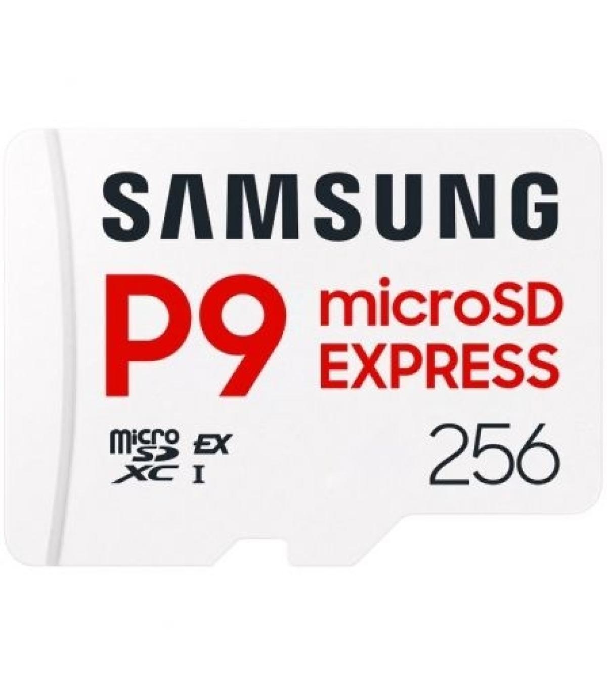 Samsung P9 Tarjeta Micro SDXC Express 256GB UHS-I V30 A1 800MBs