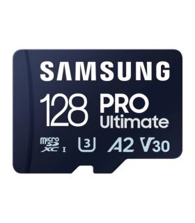 Samsung PRO Ultimate Tarjeta Micro SDXC 128GB UHS-I U3 A2 V30 con Adaptador SD