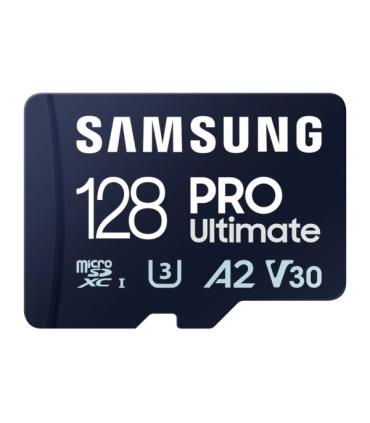 Samsung PRO Ultimate Tarjeta Micro SDXC 128GB UHS-I U3 A2 V30 con Adaptador SD
