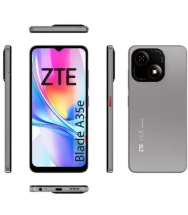 ZTE Blade A35E 4G 16,6 cm (6.52") SIM doble Android 14 USB Tipo C 2 GB 64 GB 5000 mAh Gris