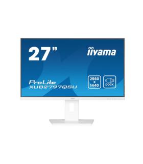 MONITOR IIYAMA PANTALLA PARA PC 68,6 CM (27") 2560 X 1440 PIXELES QUAD HD LED PANEL IPS AJUSTABLE-WHITE VERSION