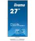 MONITOR IIYAMA PANTALLA PARA PC 68,6 CM (27") 2560 X 1440 PIXELES QUAD HD LED PANEL IPS AJUSTABLE-WHITE VERSION