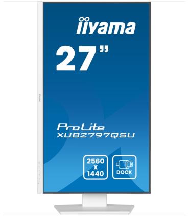 MONITOR IIYAMA PANTALLA PARA PC 68,6 CM (27") 2560 X 1440 PIXELES QUAD HD LED PANEL IPS AJUSTABLE-WHITE VERSION